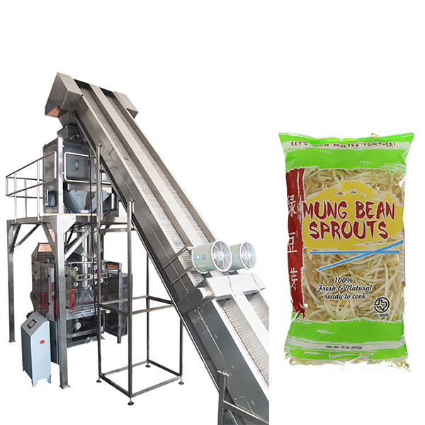 vollautomatische Wiegen Sojasprossen Verpackungsmaschine