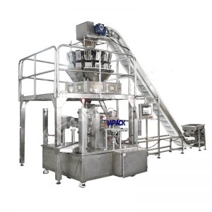 Equipoautomáticode llenado y sellado de bolsas垂直行业de frutas secas