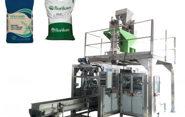 Automatic powder woven bag packaging machine