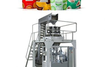 cremallera Bolsa pre-hecha Bolsa de embalaje de la máquina