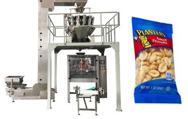 Máquina de envasado automático de aperitivos