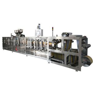 Máquina automática de embalaje de sellado de forma horizontal de bolsa de soporte automático