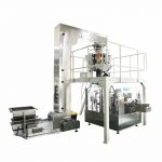 Máquina envasadora rotativa de llenado de gránulos automática para bolsas prefabricadas