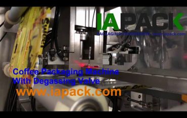 弗拉乌拉天然气咖啡馆的Máquina empacadora de granos de cafécon válvula de desgasificación