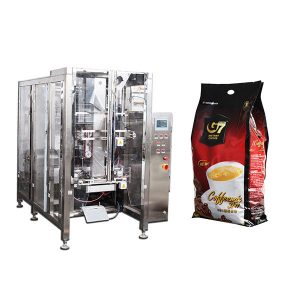Máquina de envasado de café forma de relleno de relleno de bolsa de relleno de bolsa