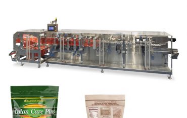 Doypack polvo gránulo embalaje forma horizontal llenado sello máquina