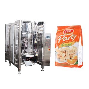 Empaquetadoraautomáticacompleta de bolsas de Alimentos Con SelloCuádruple