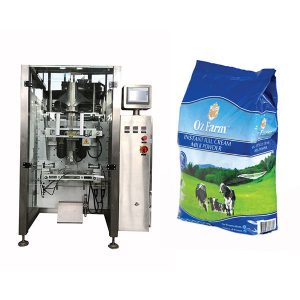 Máquina empacadora de bolsas de escudete