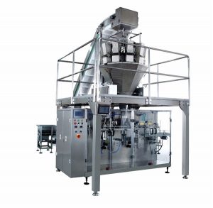 Empaquetadora de bolsa de cremallera Doypack预制水平