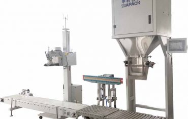 Máquina de ensacado de gránulos de plástico semiautomática