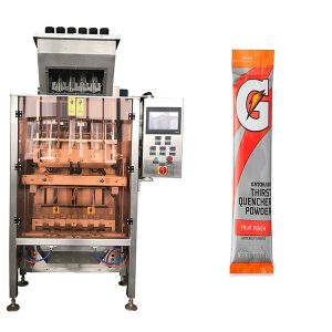 Empaquetadora multilínea Powde de bolsitas pequeñas
