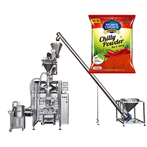Empaquetadora VFFS Bagger Con Relleno de Barrena Para Paprika y Polvo de Comida de Comida de Comida