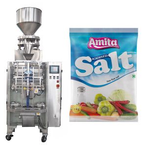 Empaquetadora de sal de bolsa de bolsita automática垂直