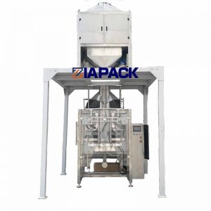 MáquinaLlenadoraY Selladora Formadora de Bolsas Vertyes ZL1100 Para Pellets de Madera de 15-25公斤