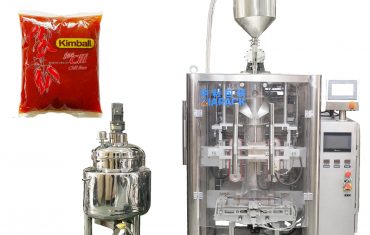 Automatic bag paste forming filling sealing packaging machine