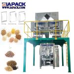 Unidad automática de máquina de llenado y sellado de envasado de productos de semillas