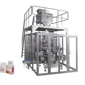 Máquina de envasado al vacío bolsa de ladrillo granulado