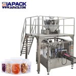 Automatic pre-made bag taking opening filling packaging machine for dry fruit