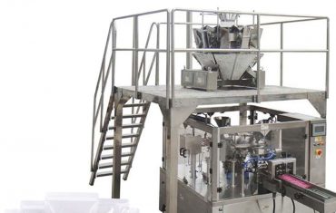 Automatic pre-made bag taking opening filling packaging machine for dry fruit