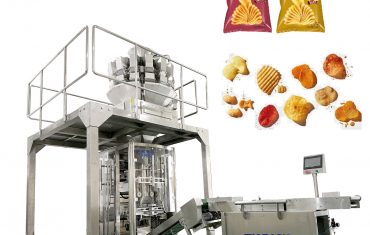 自动垂直袋形成零食食品的填充包装机