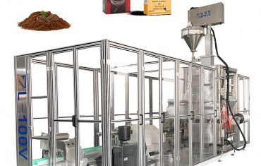 Automatic bag forming filling sealing vacuumming packaging machine